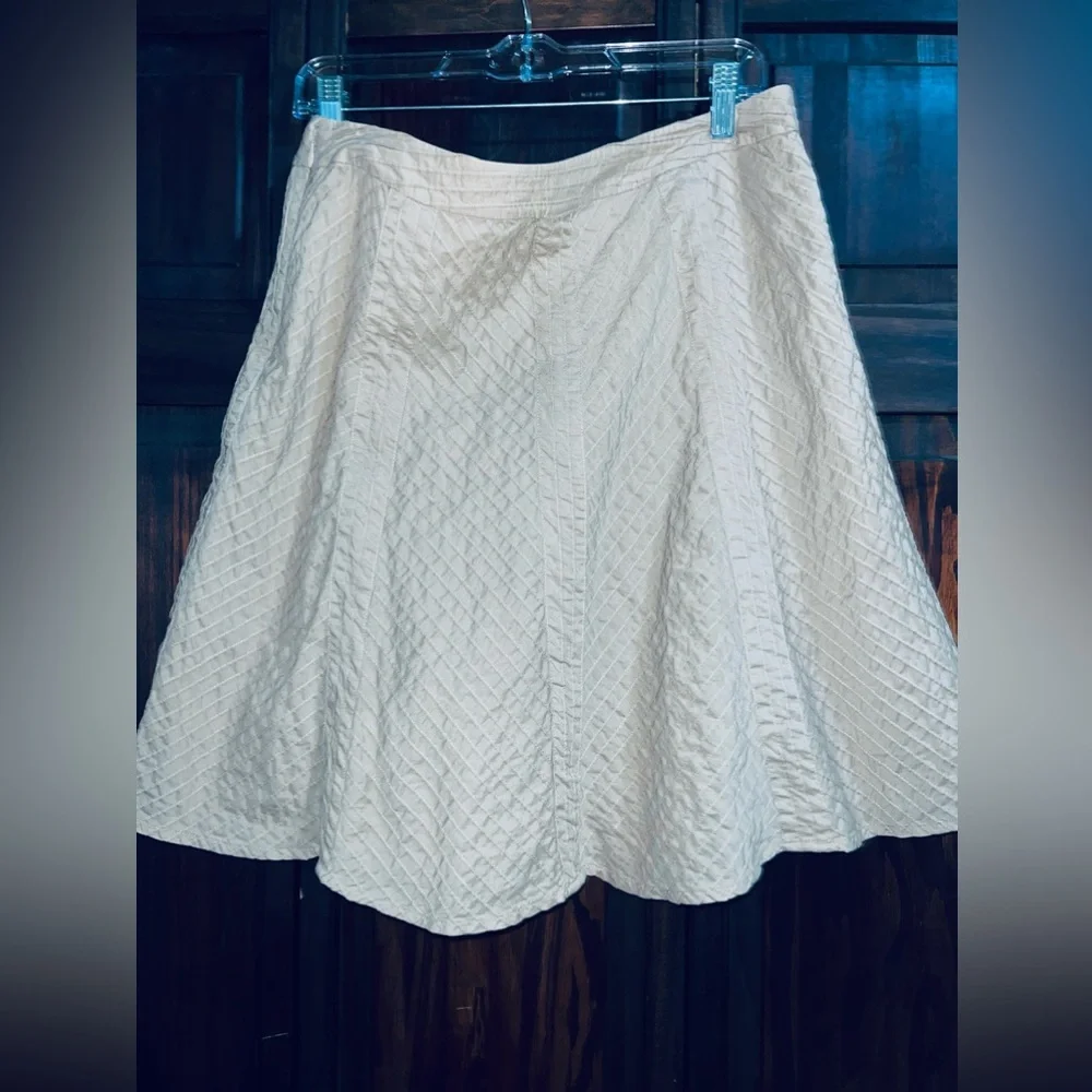 Gap tan skirt‎ fit and flare size 8